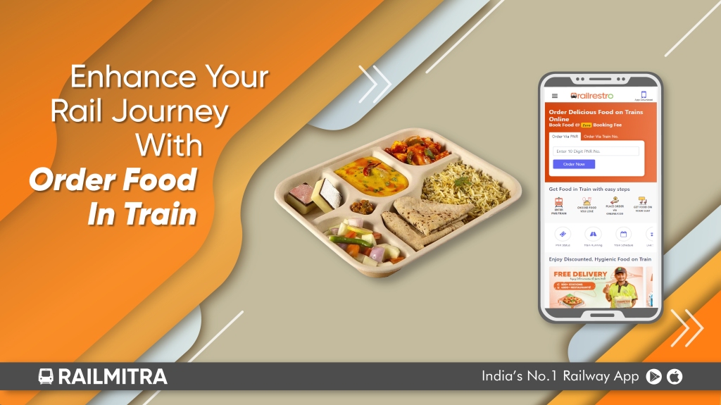 Enhance Your Rail Journey with Order Food On Train